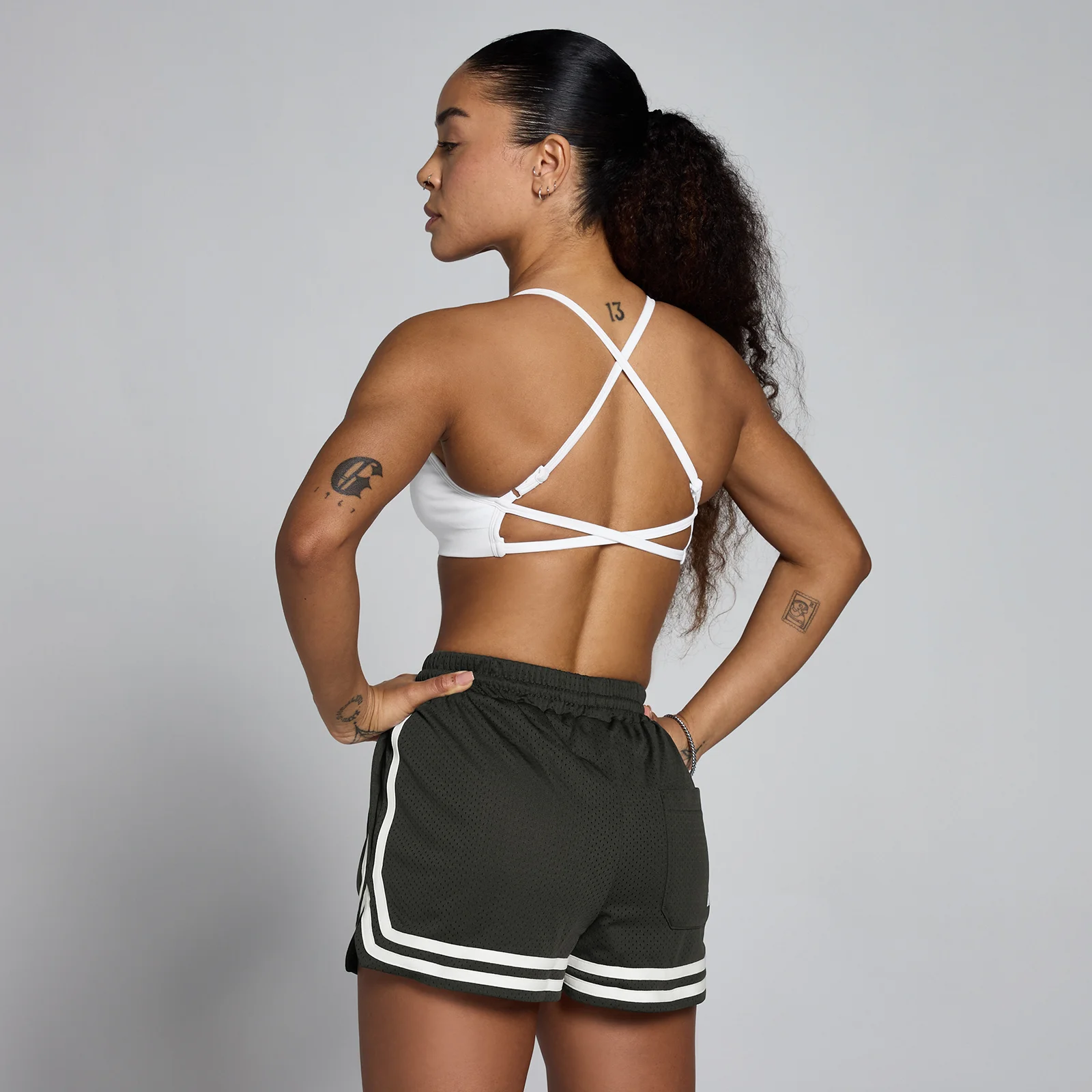 MP Women's Lift Seamless Strappy Bra - White - XS Bilde 1