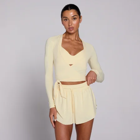 MP Women's Tempo Wrap Top - Butter
