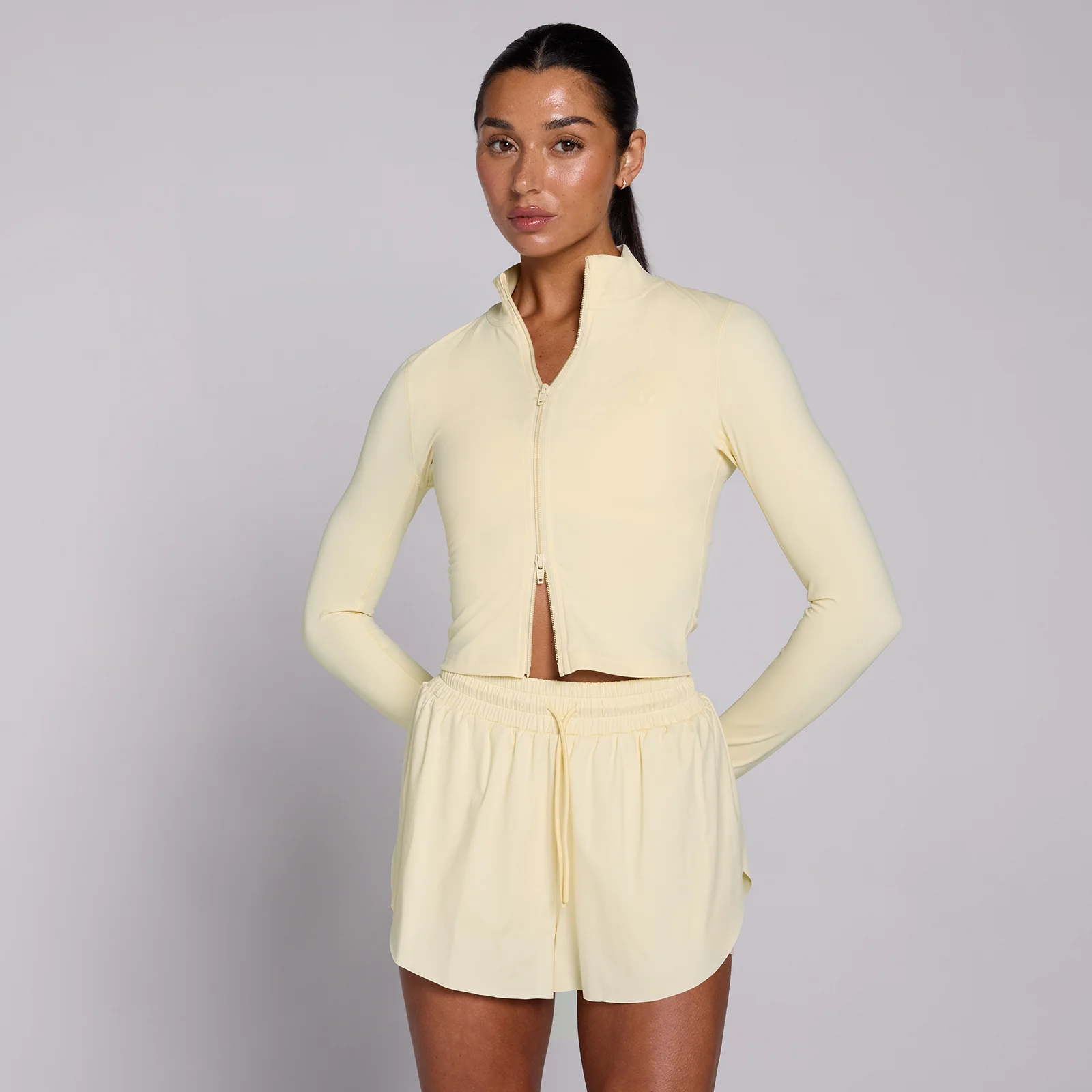 MP Women's Tempo Cropped Jacket - Butter - M Bilde 1