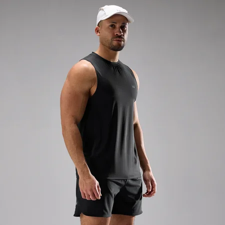 MP Herre Training Ultra Mesh Singlet - Svart