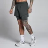 MP Herre Hybrid 5" 2-i-1 Shorts - Vasket Svart