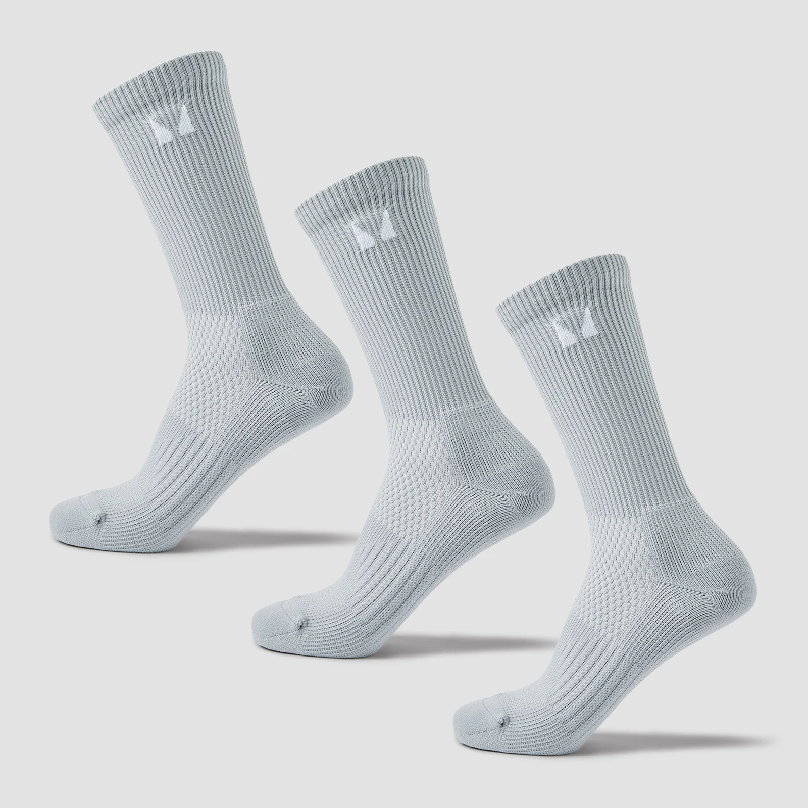 MP Running Socks (3 Pack) - Chrome - UK 6-8 Bilde 1