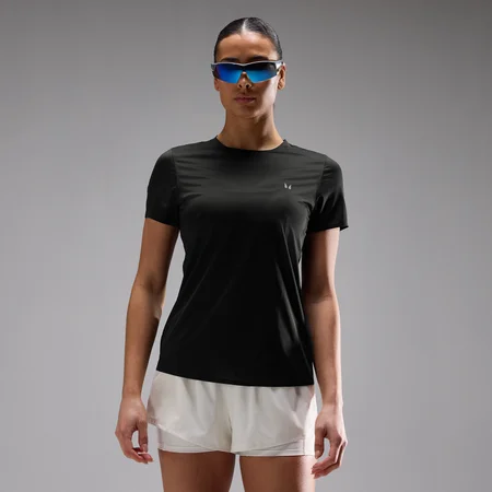 MP Dame Velocity Ultra Mesh T-Skjorte - Svart