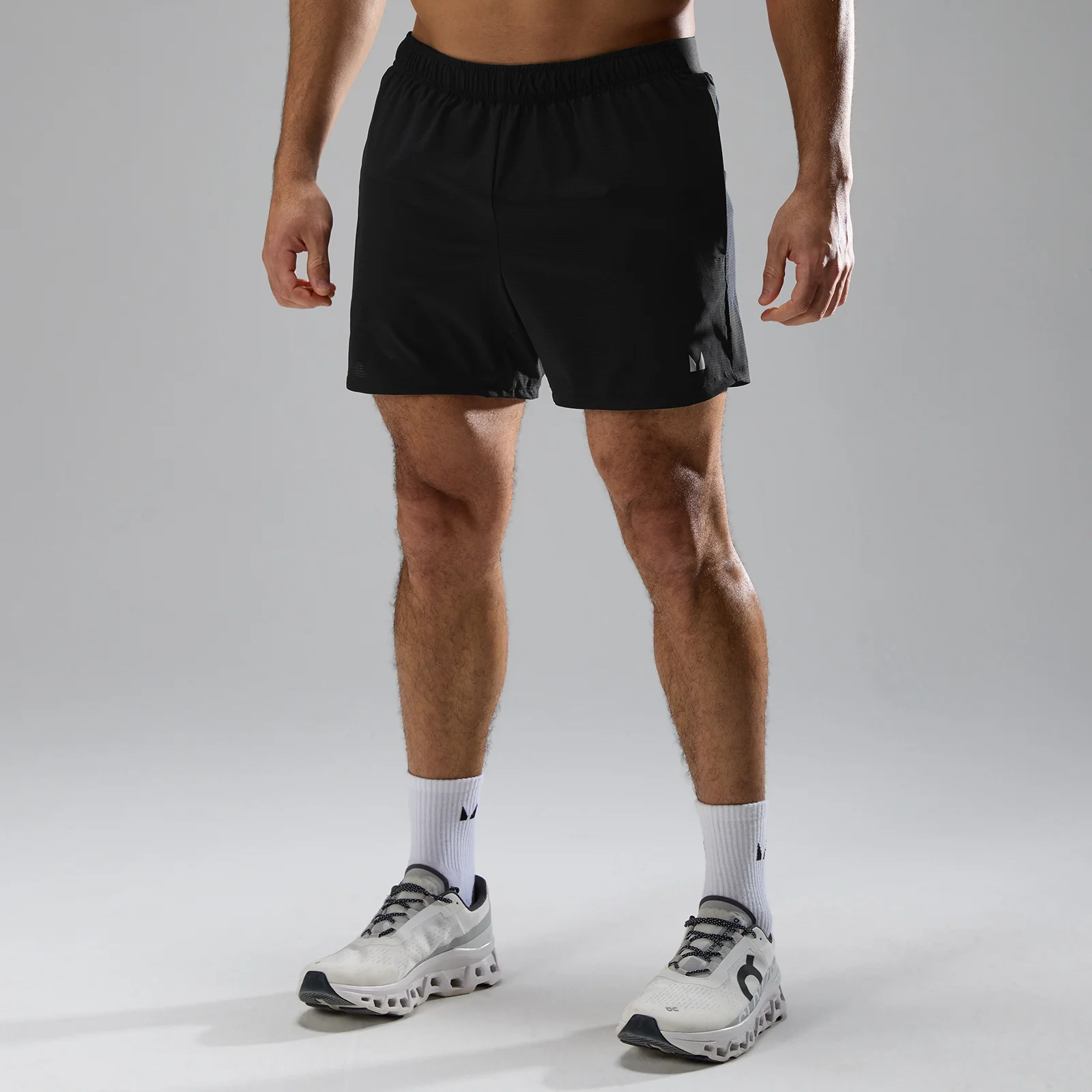 MP Herre Velocity Ultra 5" 2-i-1 Mesh Shorts - Svart - S Bilde 1