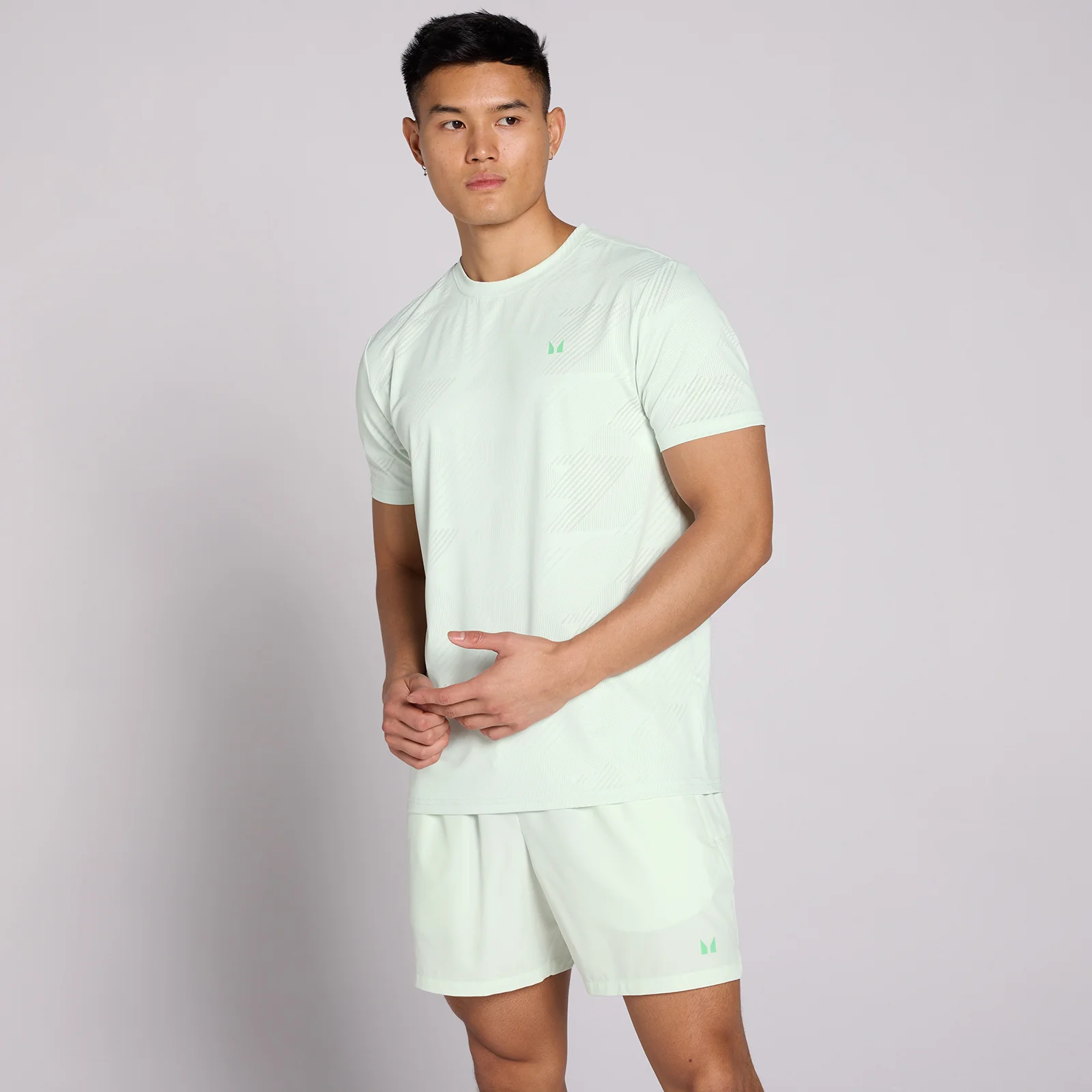 MP Men's Active Training Pillar Graphic T-Shirt - Pistachio - XS Bilde 1