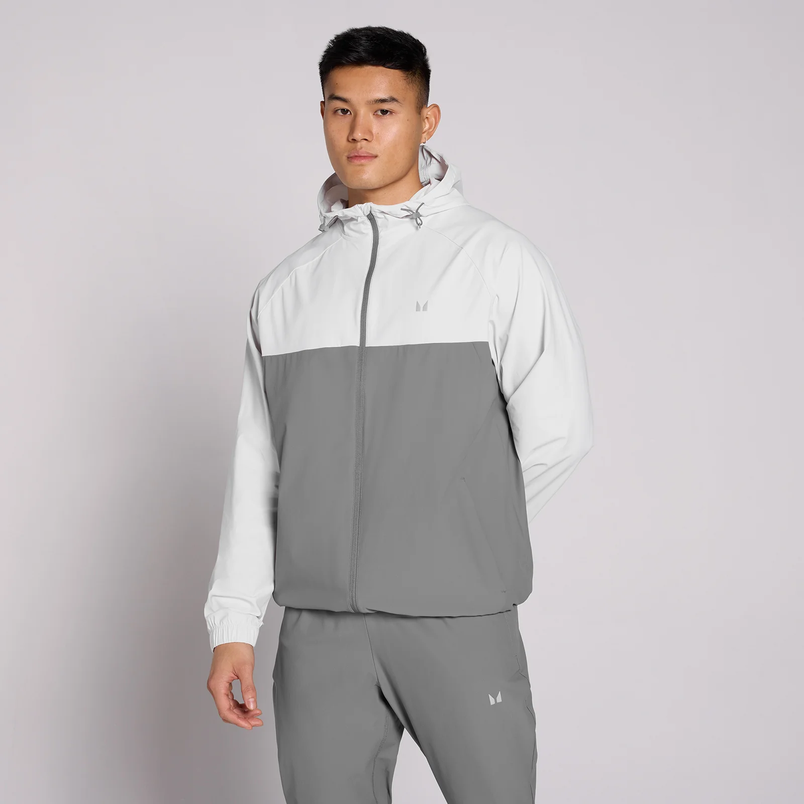 MP Men's Tempo Two Tone Jacket - Lilac / Steel Grey - XXL Bilde 1