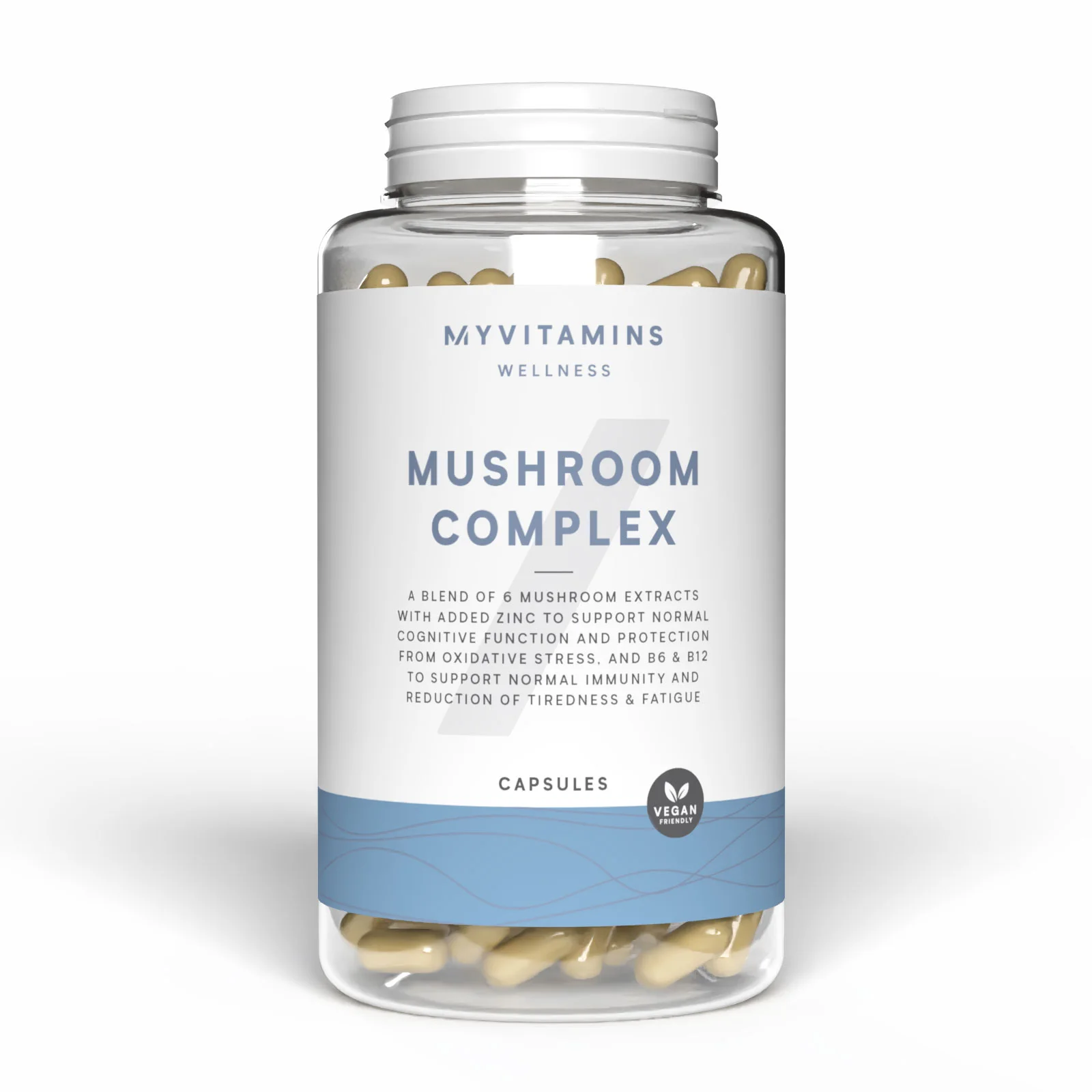 Myvitamins Mushroom Complex Capsules - 60CAPSULES, 30servings Bilde 1