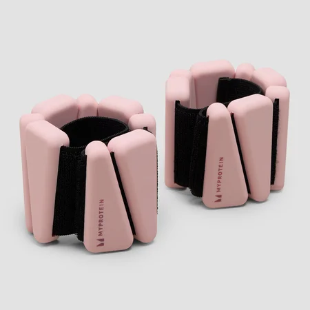 Myprotein Silikon Ankel-/Håndleddsvekter i Veske (1lbs) - Blush
