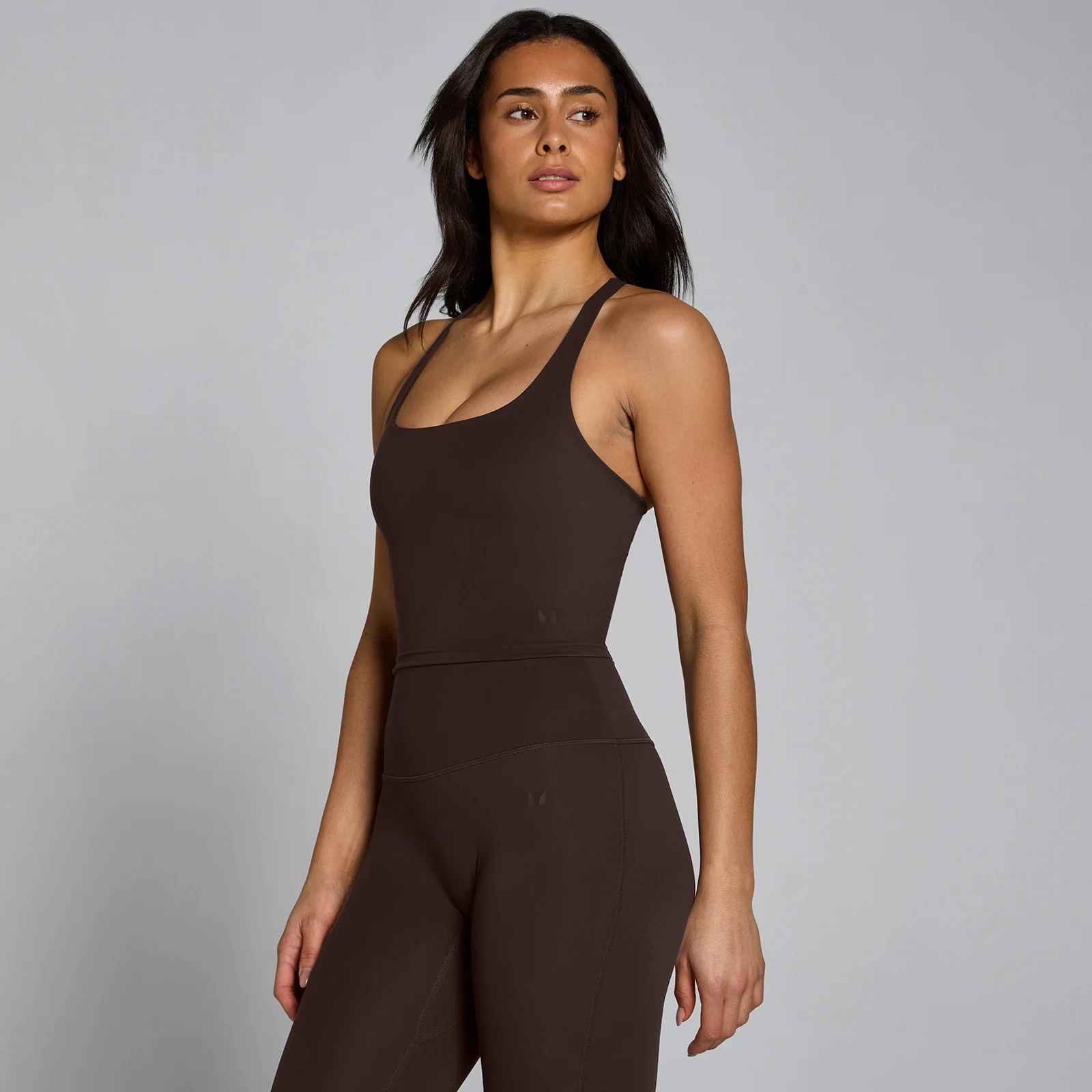 MP Women's Tempo Strappy Racerback Vest - Cocoa - S Bilde 1