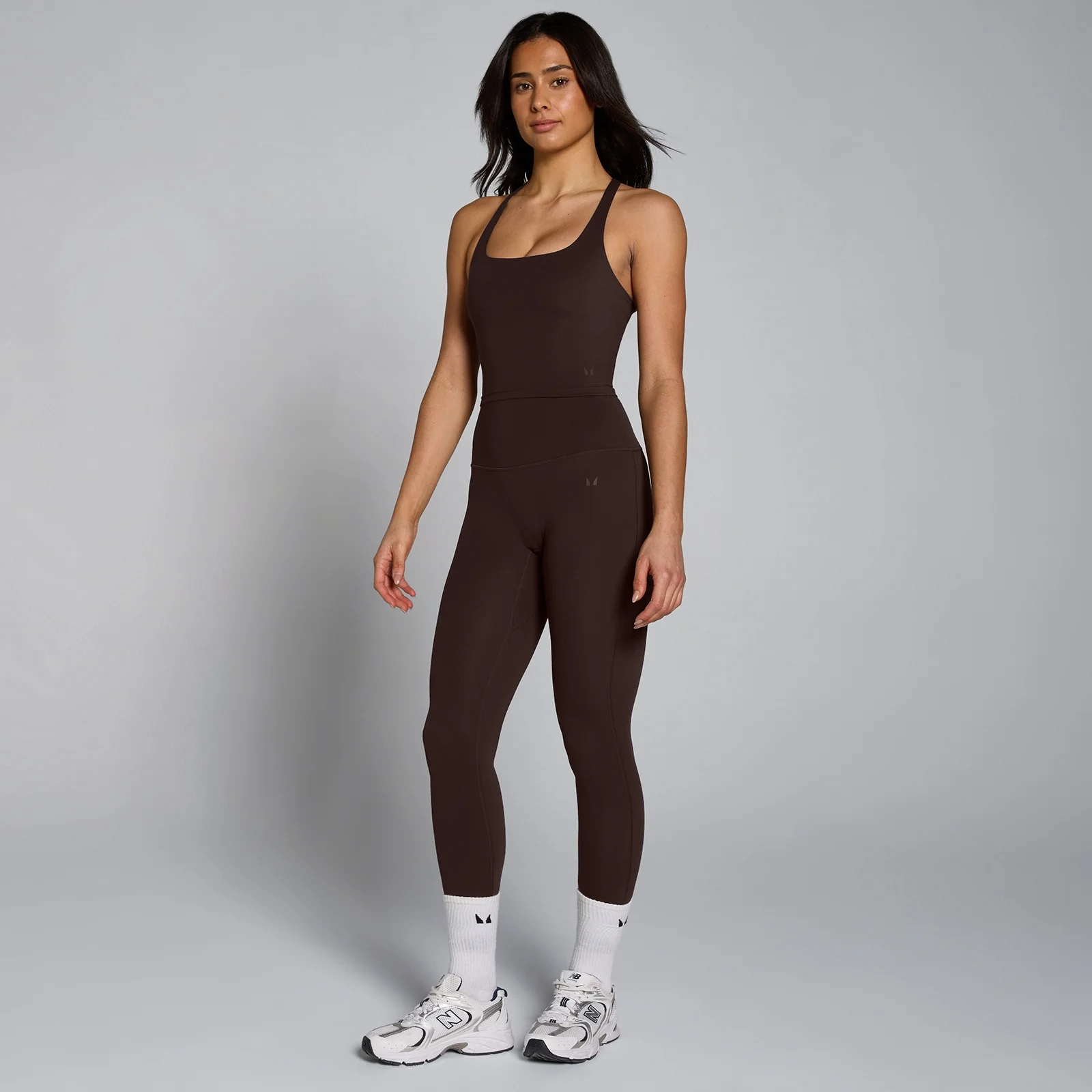 MP Women's Tempo Strappy Racerback Vest - Cocoa - S Bilde 3