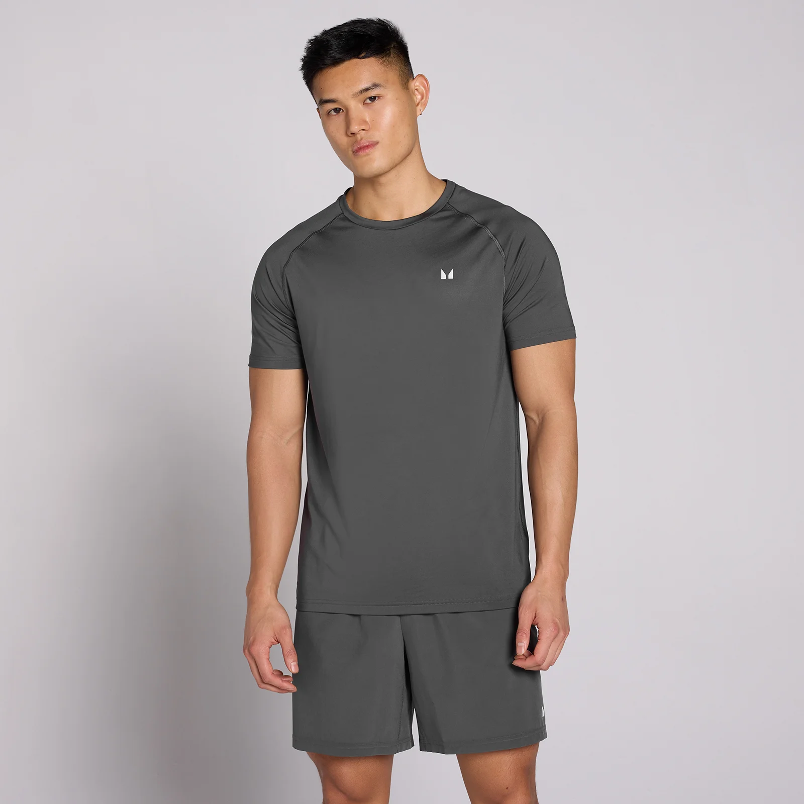 MP Men's Training Short Sleeve T-Shirt - Dark Grey - S Bilde 1