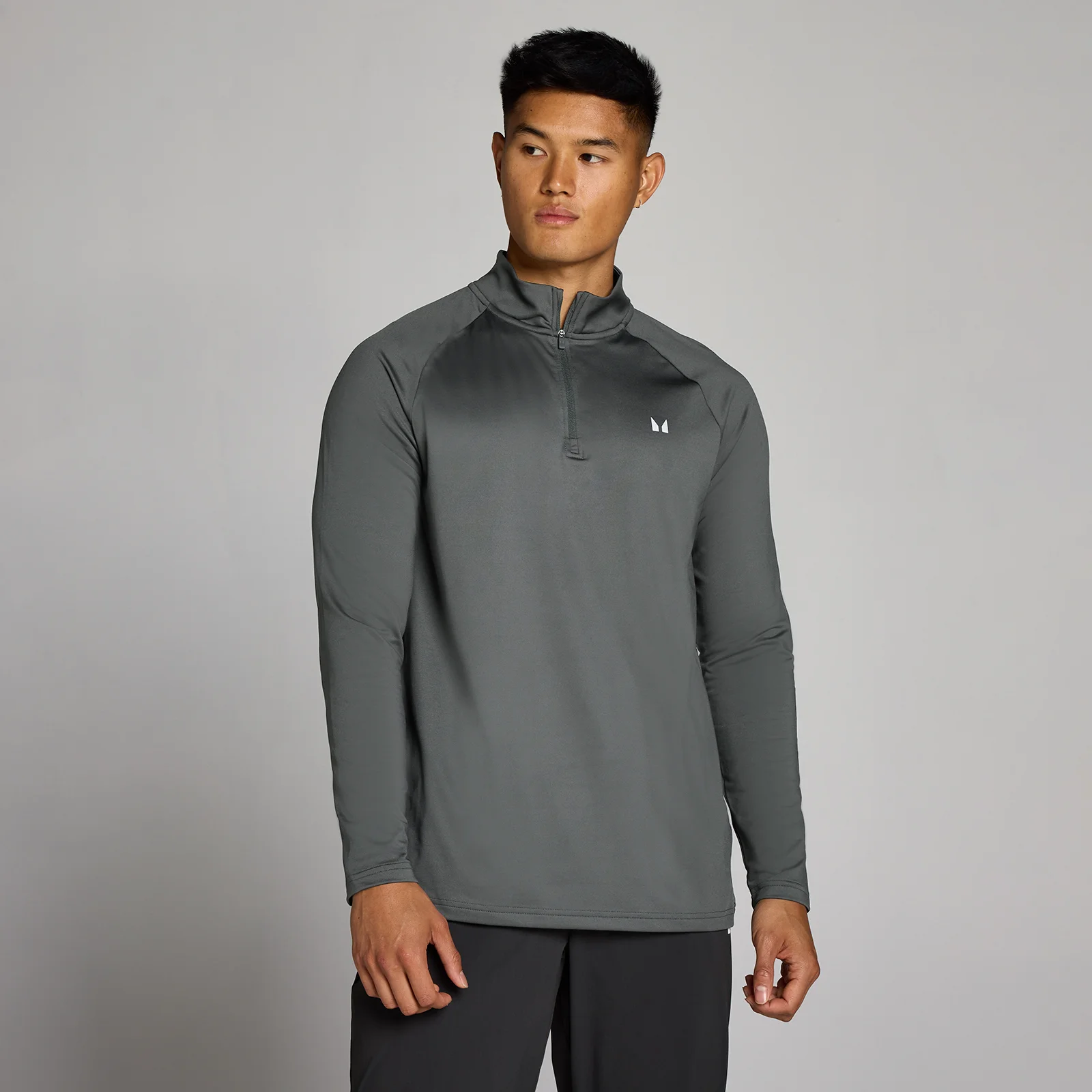 MP Men's Training 1/4 Zip - Dark Grey - M Bilde 1