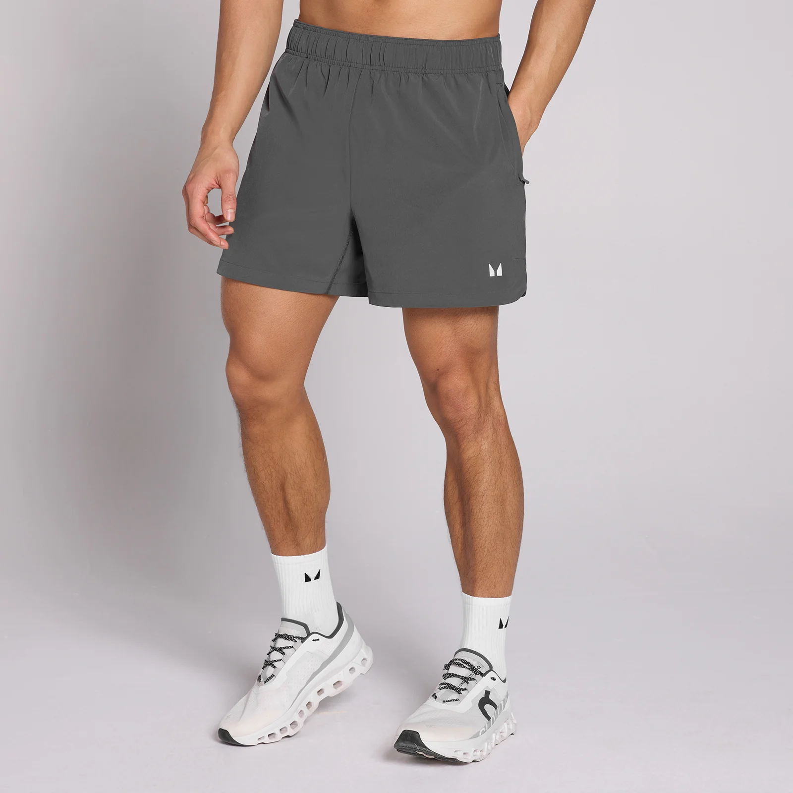 MP Men's 5" Woven Training Short - Dark Grey - L Bilde 1