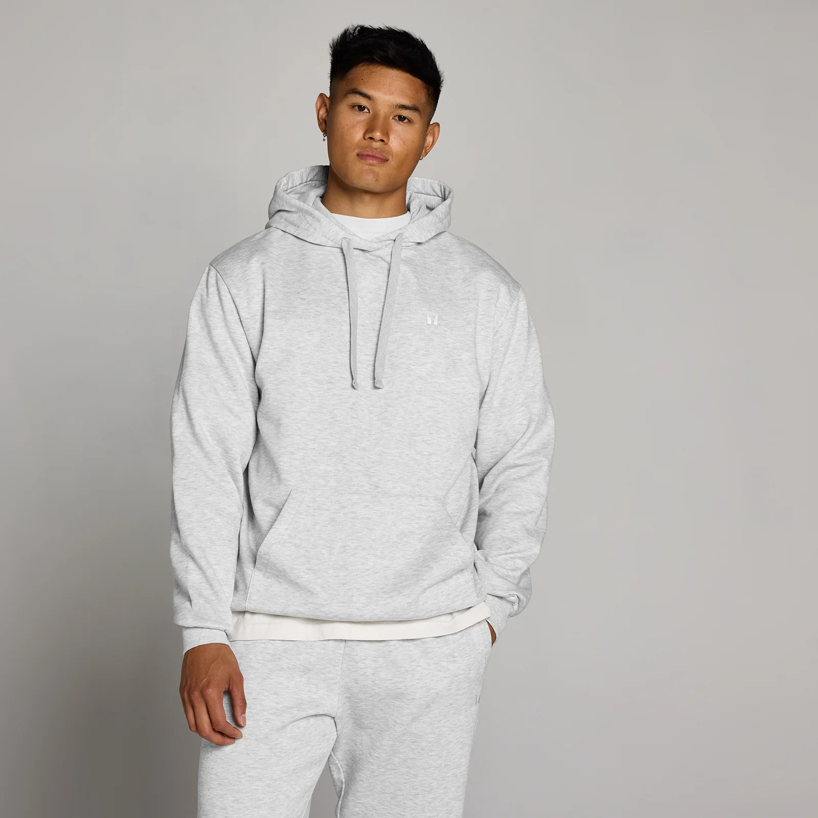 MP Men's Rest Day Hoodie - Light Grey Marl - XXL Bilde 1