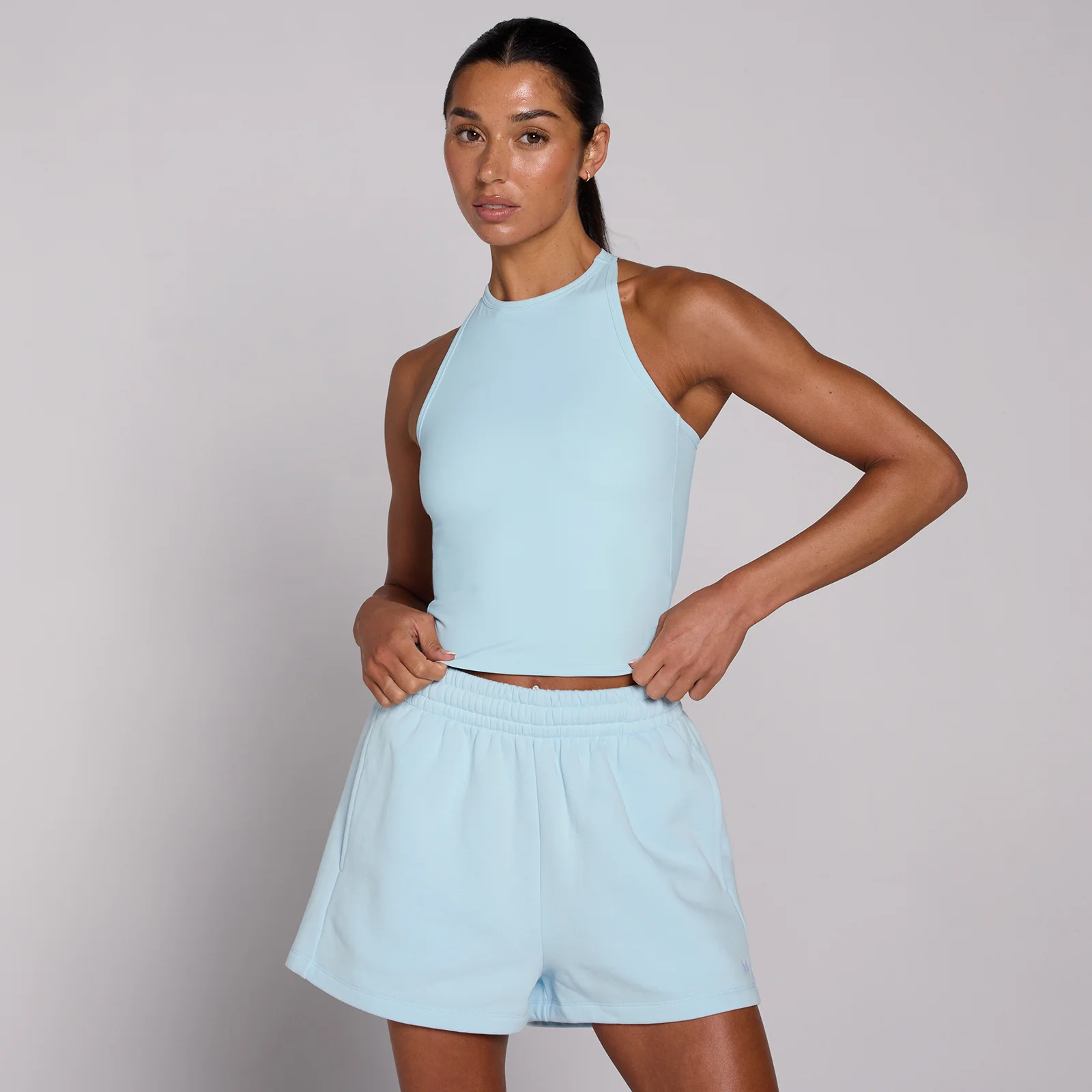 MP Women's Tempo High Neck Vest - Baby Blue - L Bilde 1