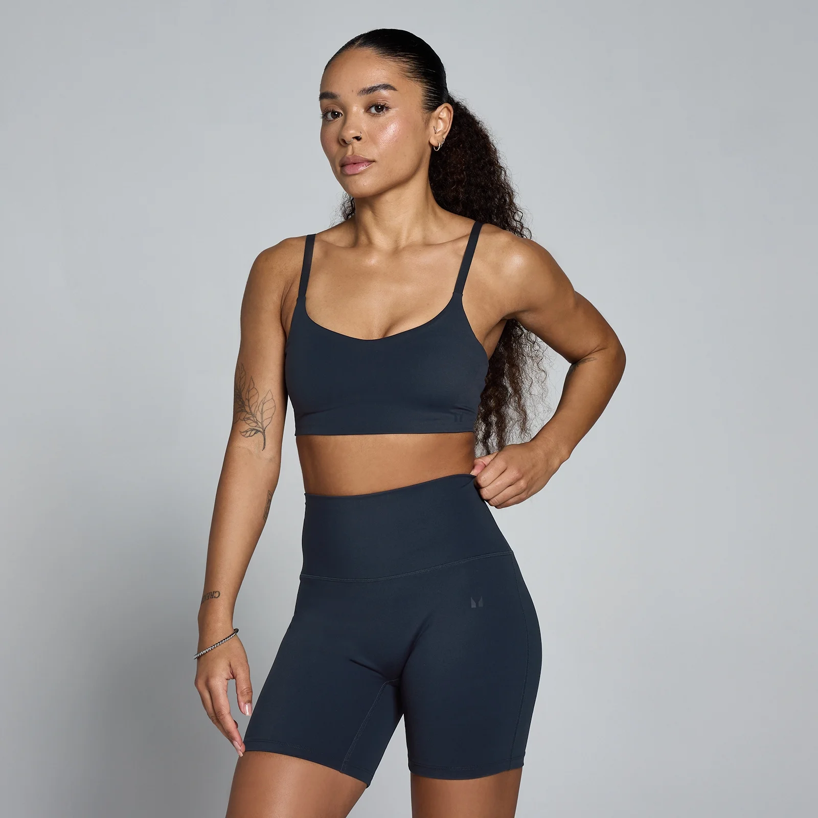 MP Women's Tempo Sports Bra - Dark Navy - S Bilde 1