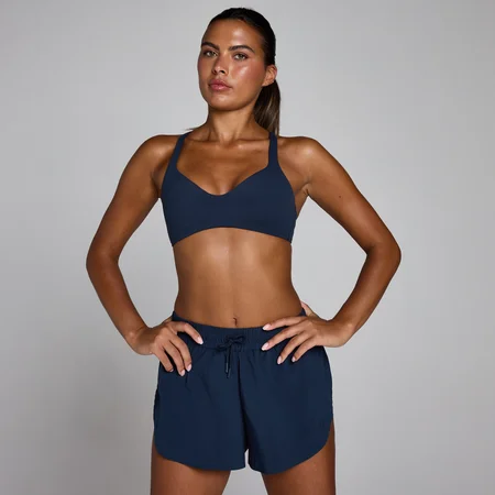 MP Women's Tempo Twist Back Sports Bra - Midnight