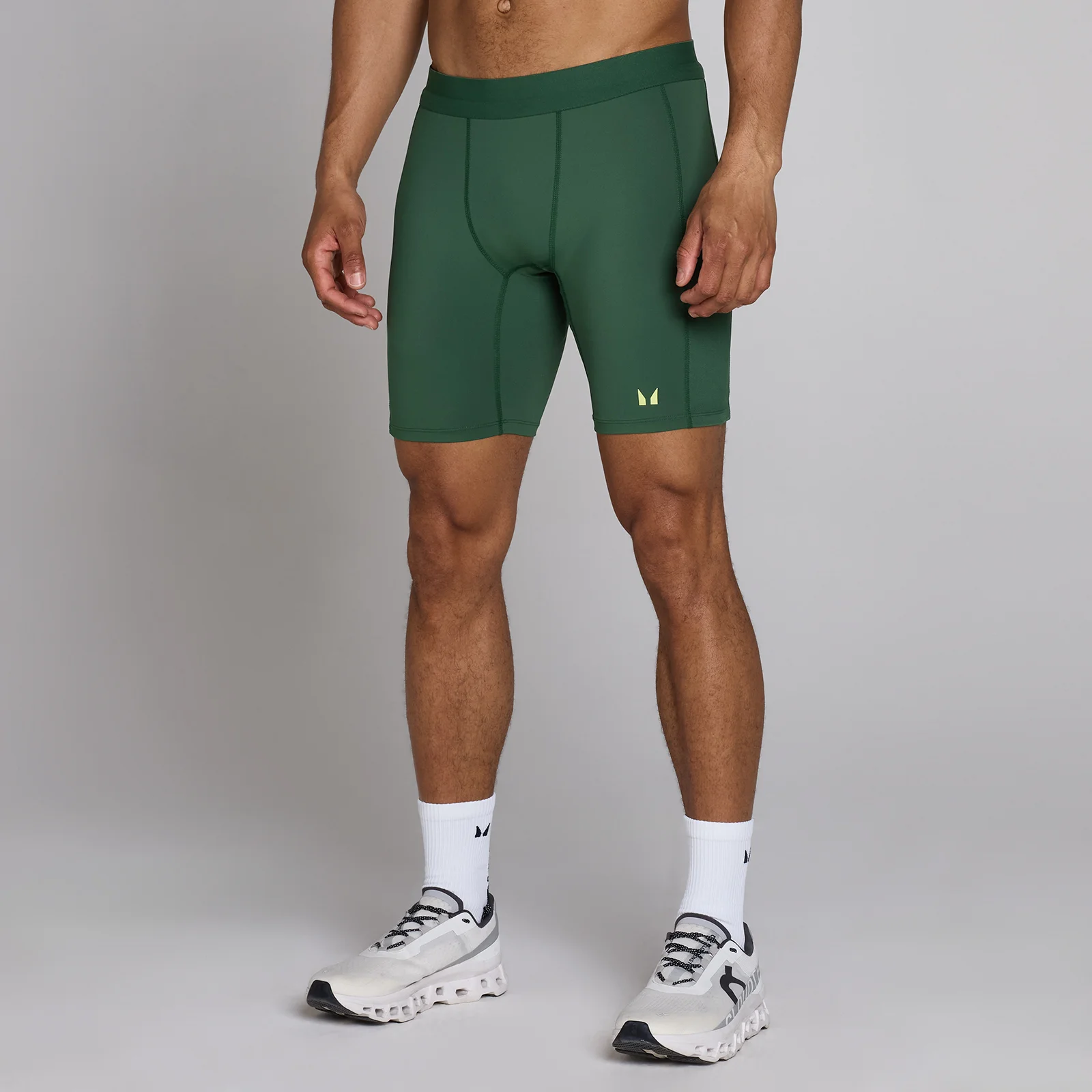 MP Men's Hybrid Pocket Half Tight - Racing Green - XS Bilde 1