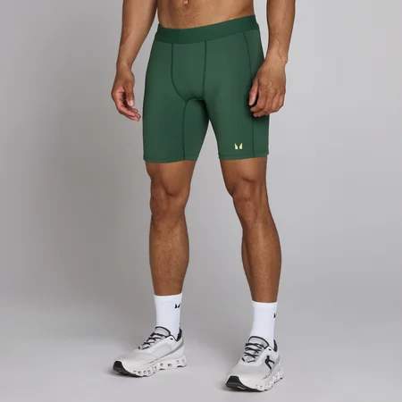 MP Men's Hybrid Pocket Half Tight - Racing Green