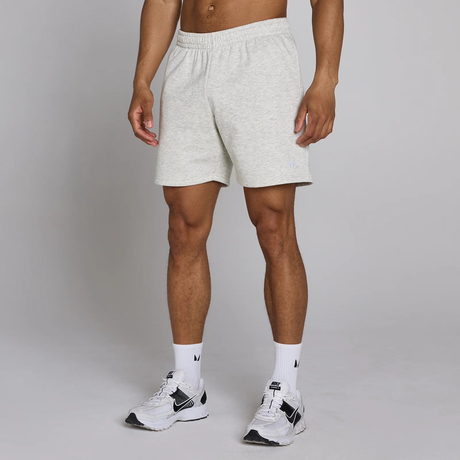 MP Men's Rest Day 7" Sweat Short - Light Grey Marl - L Bilde 1