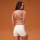 MP Women's Tempo Open Back Vest - Coconut