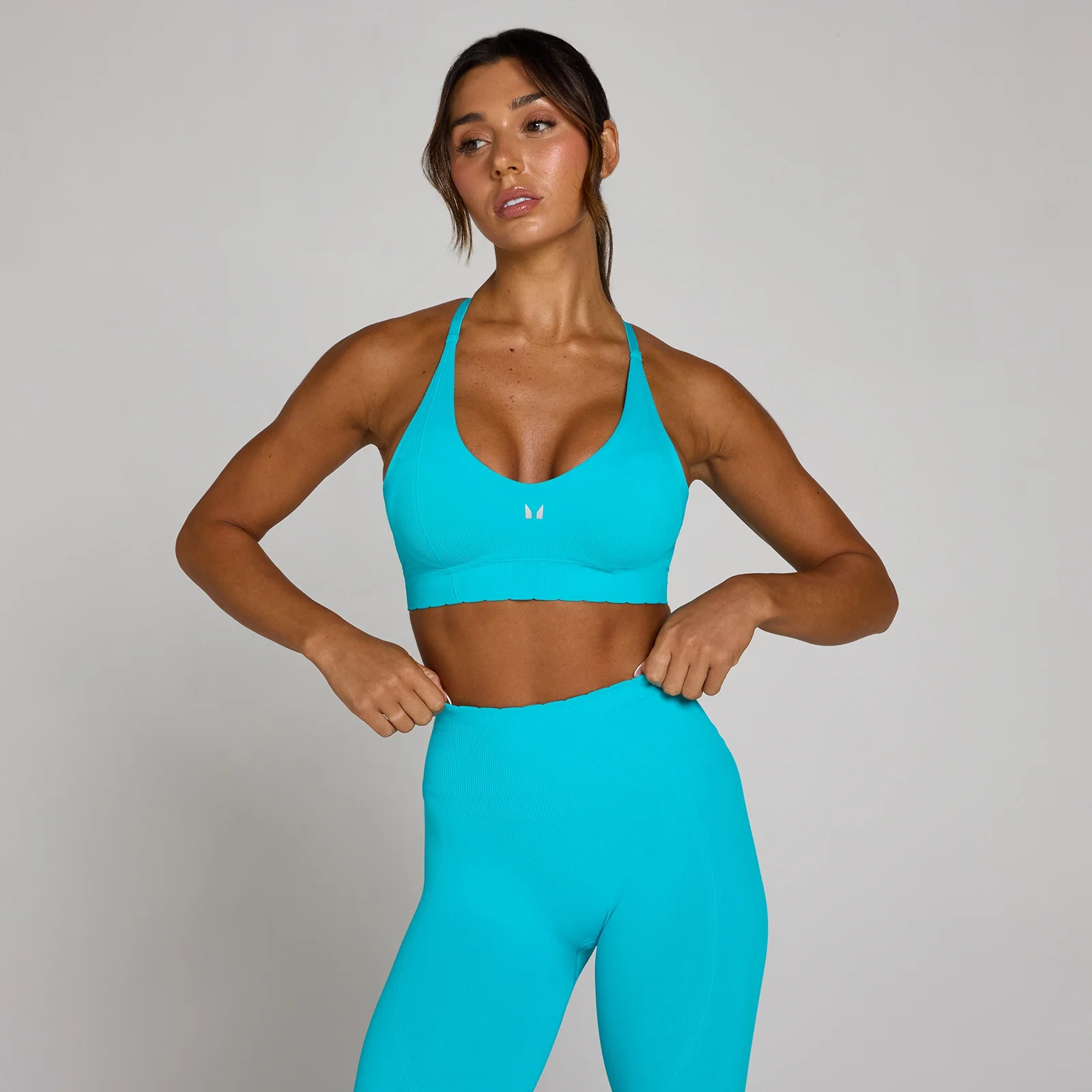 MP Women's Tempo Ultra Seamless Sports Bra - Electric Blue - XS Bilde 1