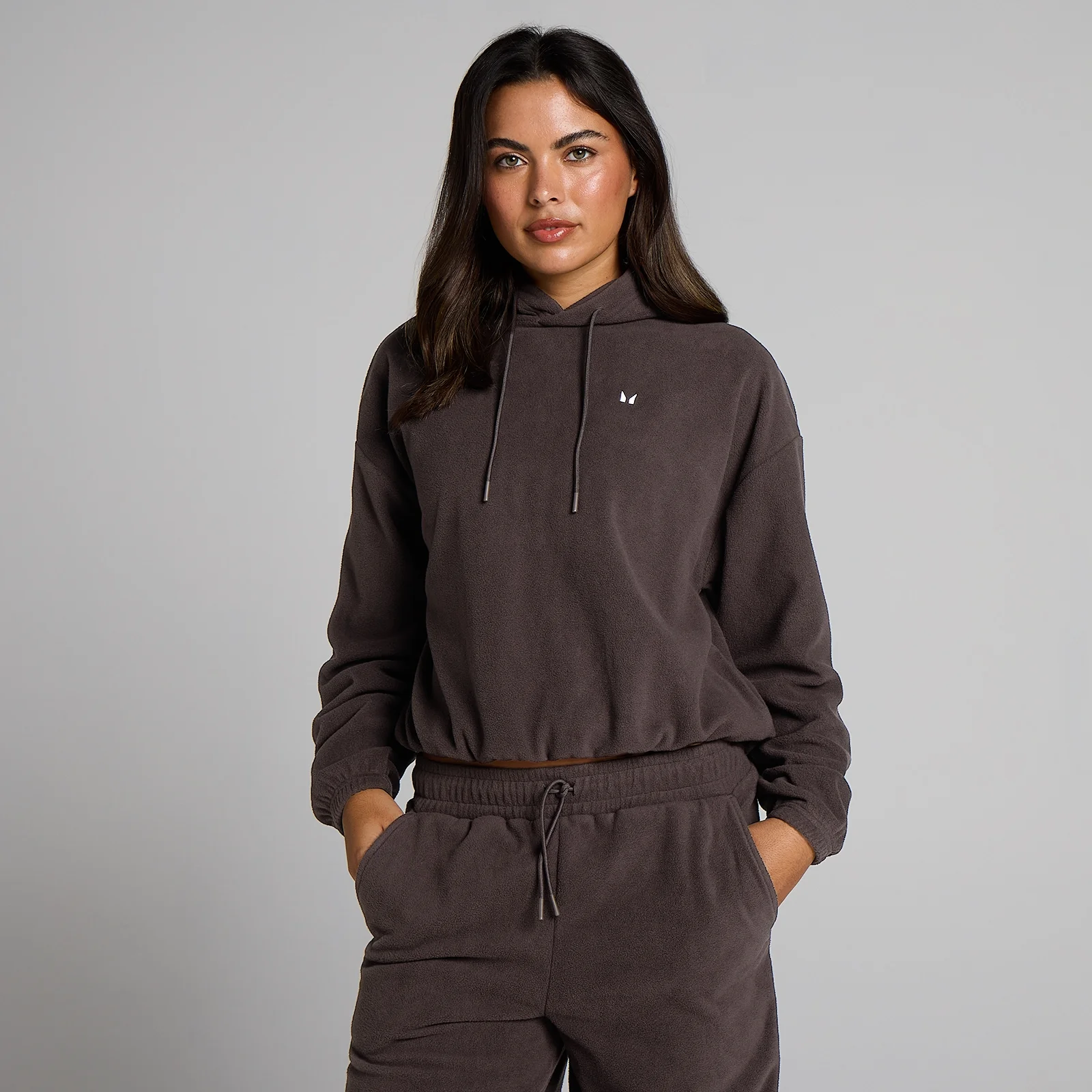 MP Women's Fleece Hoodie - Cocoa - S Bilde 1