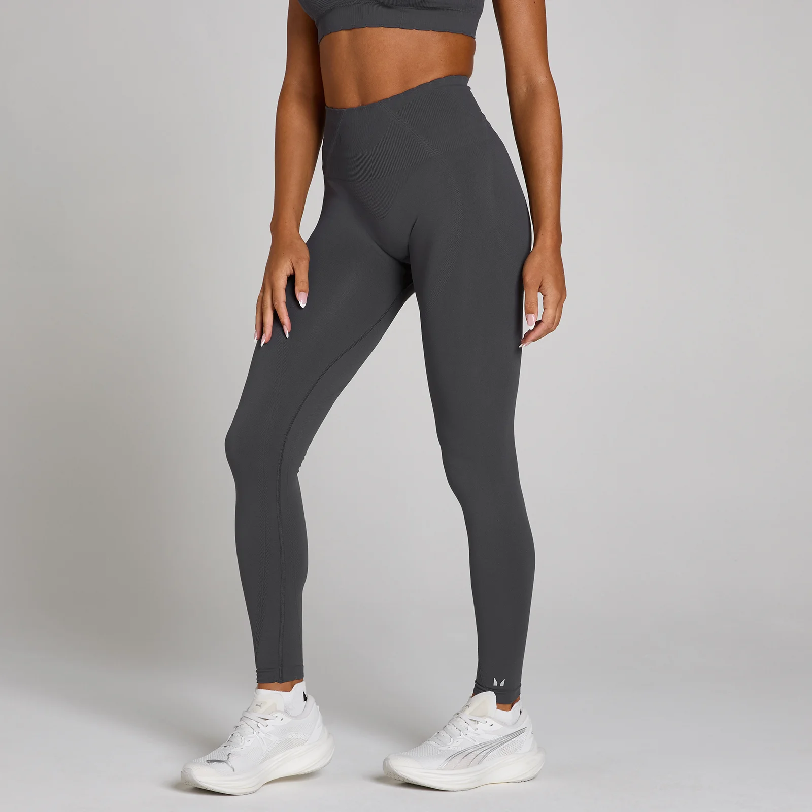 MP Women's Tempo Ultra Seamless Leggings - Robust Grey - XS Bilde 1