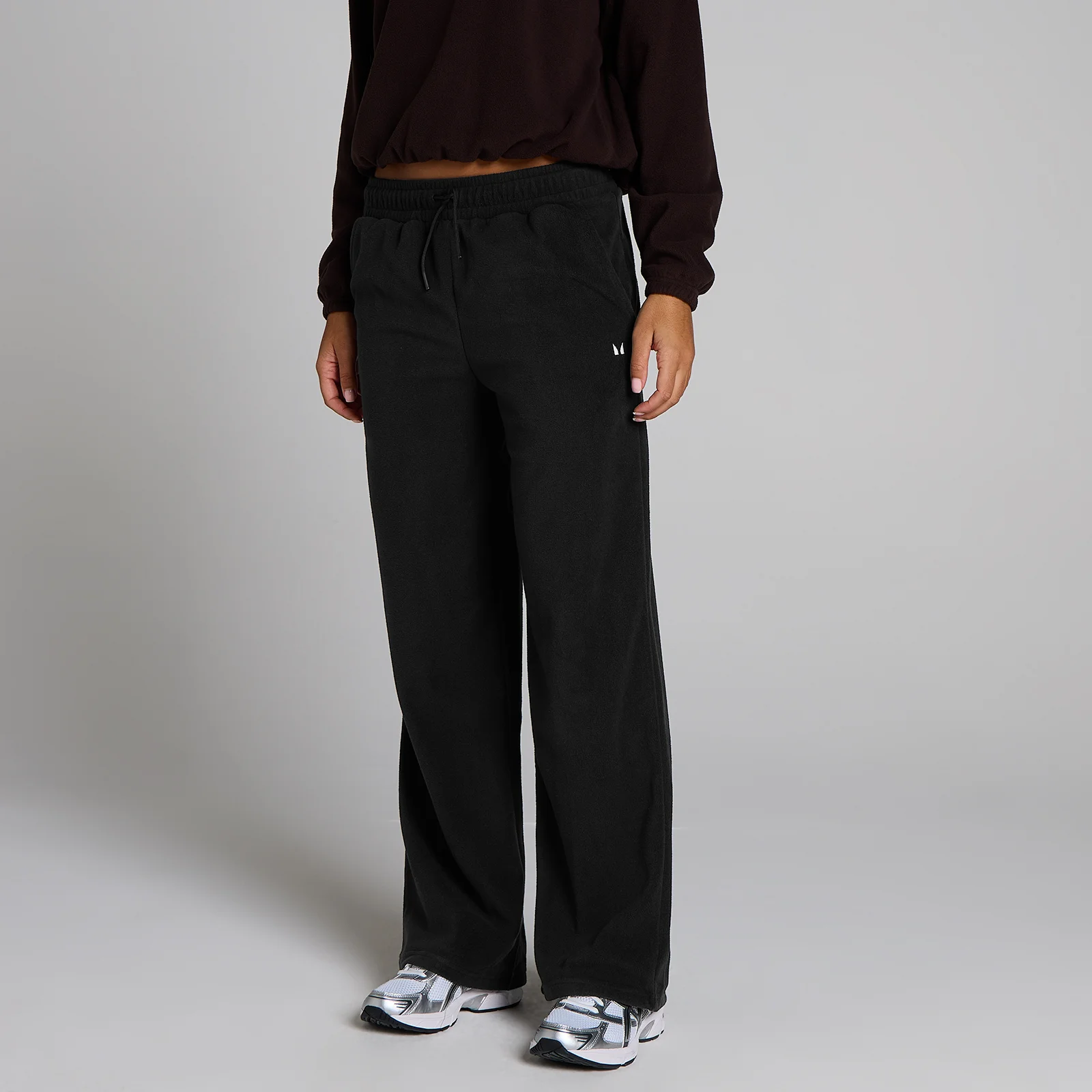 MP Women's Fleece Straight Leg Jogger - Black - M Bilde 1