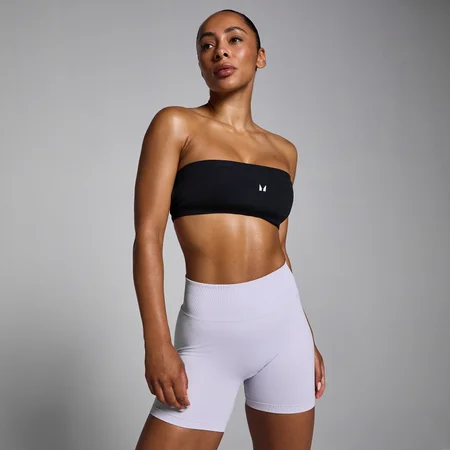 MP Women's Lift Bandeau Sports Bra - Black