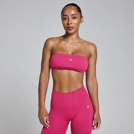 MP Women's Lift Bandeau Sports Bra - Bold Berry