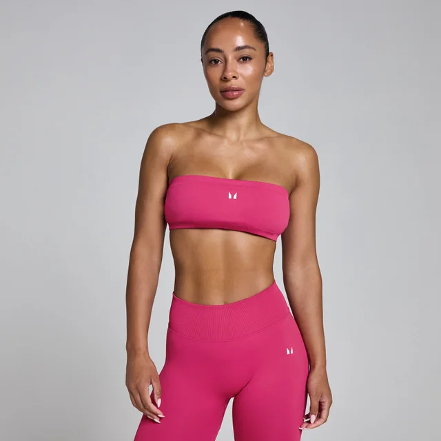MP Women's Lift Bandeau Sports Bra - Bold Berry