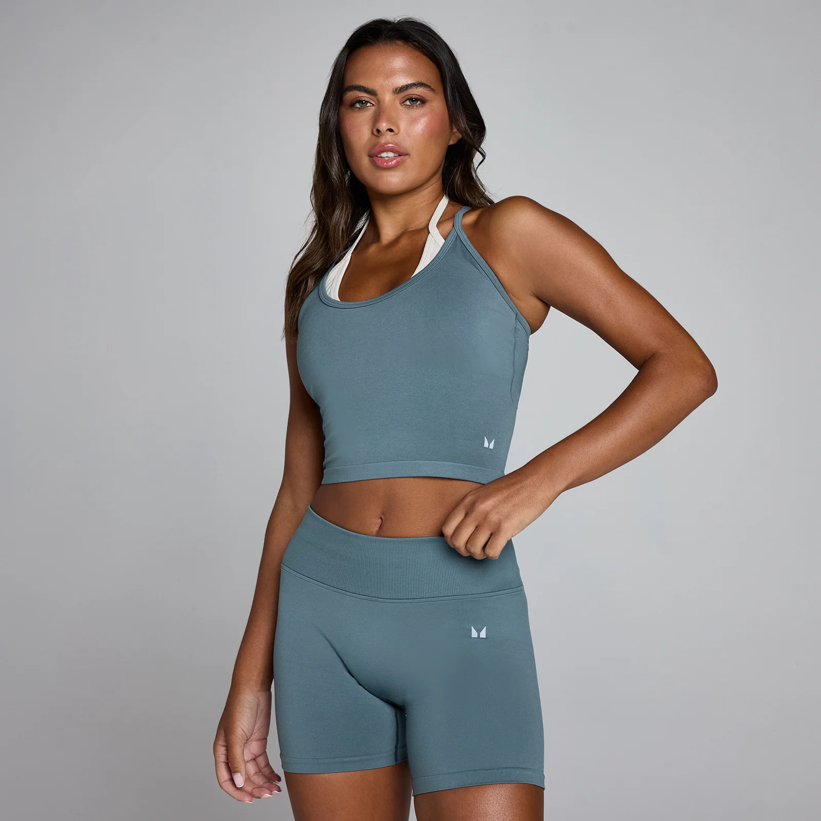 MP Women's Seamless Layered Vest - Midnight Slate - S Bilde 1