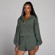 MP Women's Lifestyle Zip Through Hoodie - Cloudy Green