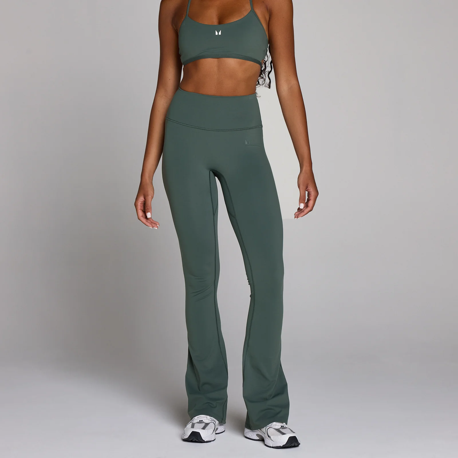 MP Women's Tempo Flared Leggings - Cloudy Green - XS Bilde 1