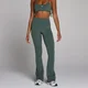 MP Women's Tempo Flared Leggings - Cloudy Green