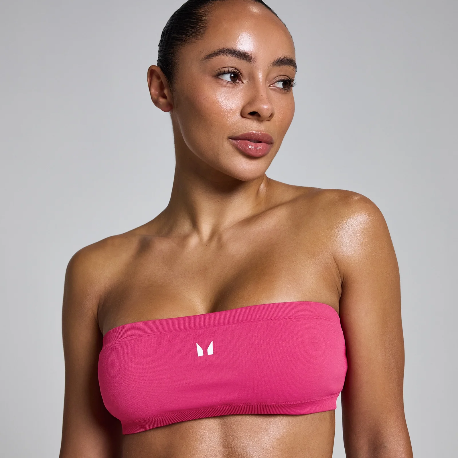 MP Women's Lift Bandeau Sports Bra - Bold Berry - S Bilde 3