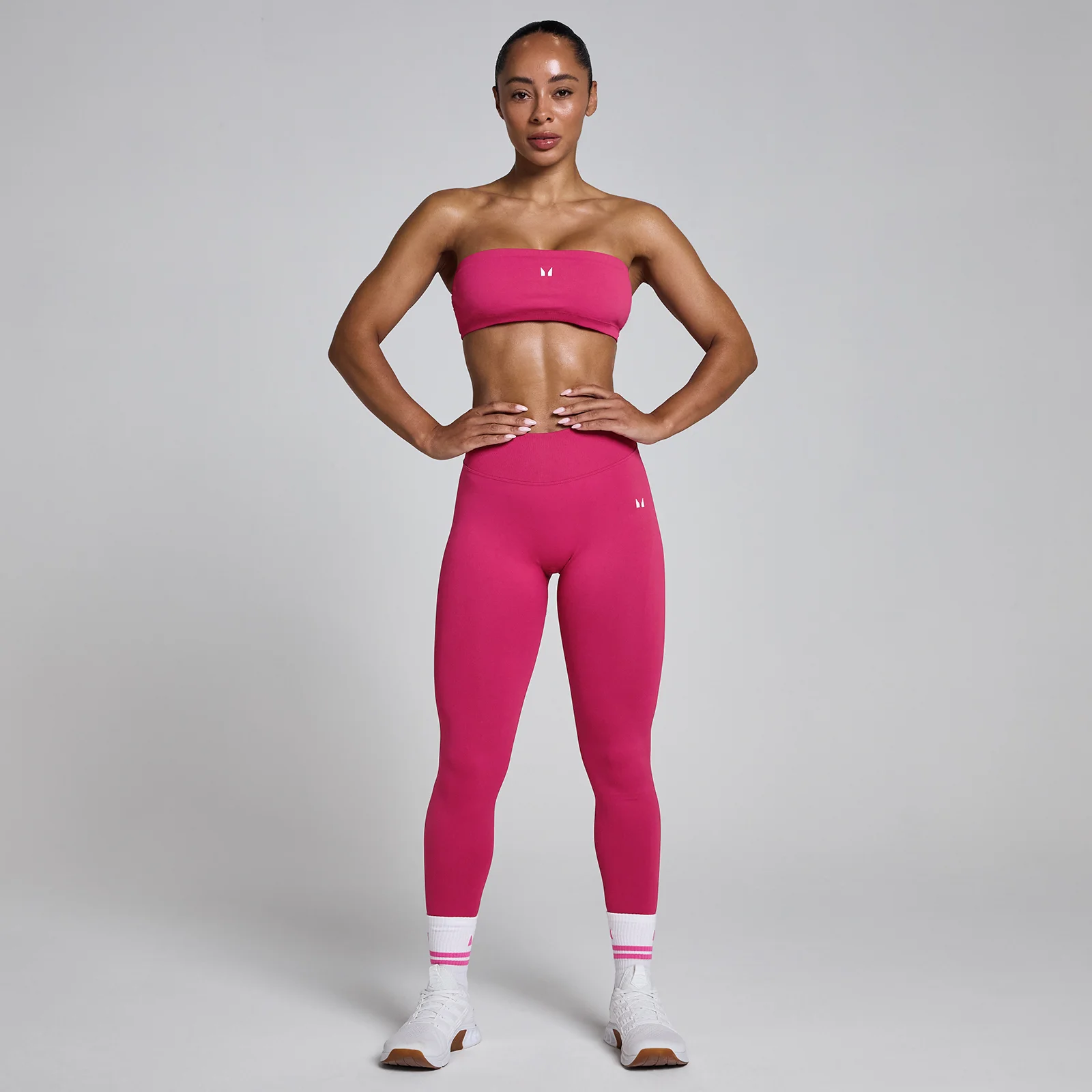 MP Women's Lift Bandeau Sports Bra - Bold Berry - S Bilde 2