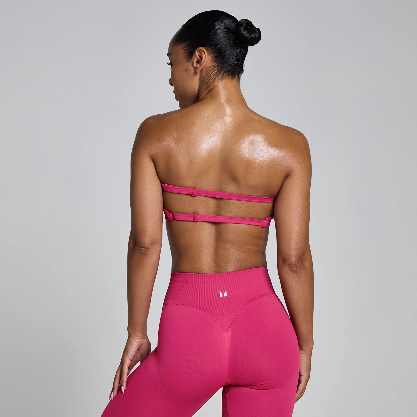 MP Women's Lift Bandeau Sports Bra - Bold Berry - S Bilde 1
