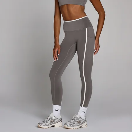 MP Women's Velocity Contrast Legging - Ash Grey