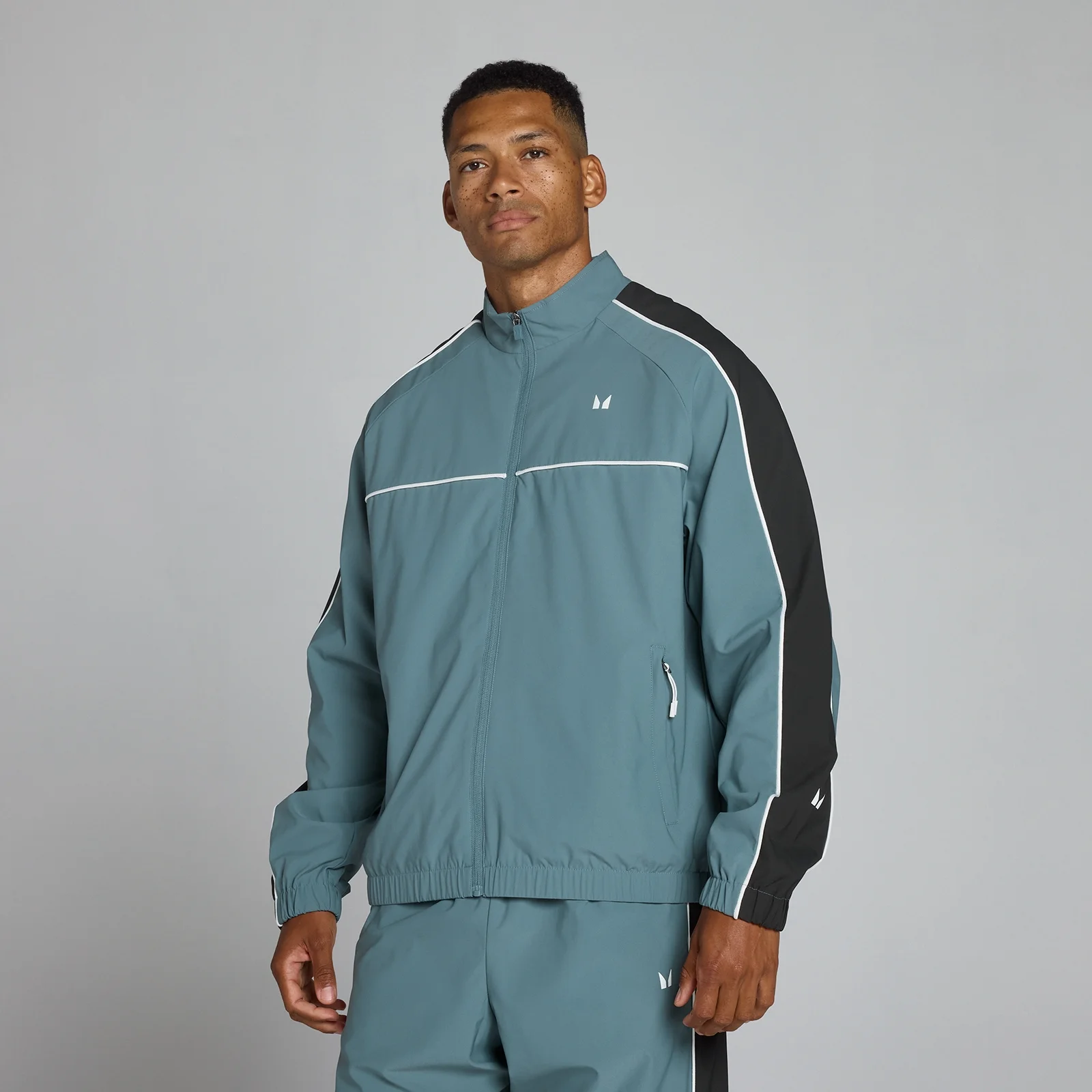 MP Men's Lift Woven Track Jacket - Midnight Slate - M Bilde 1