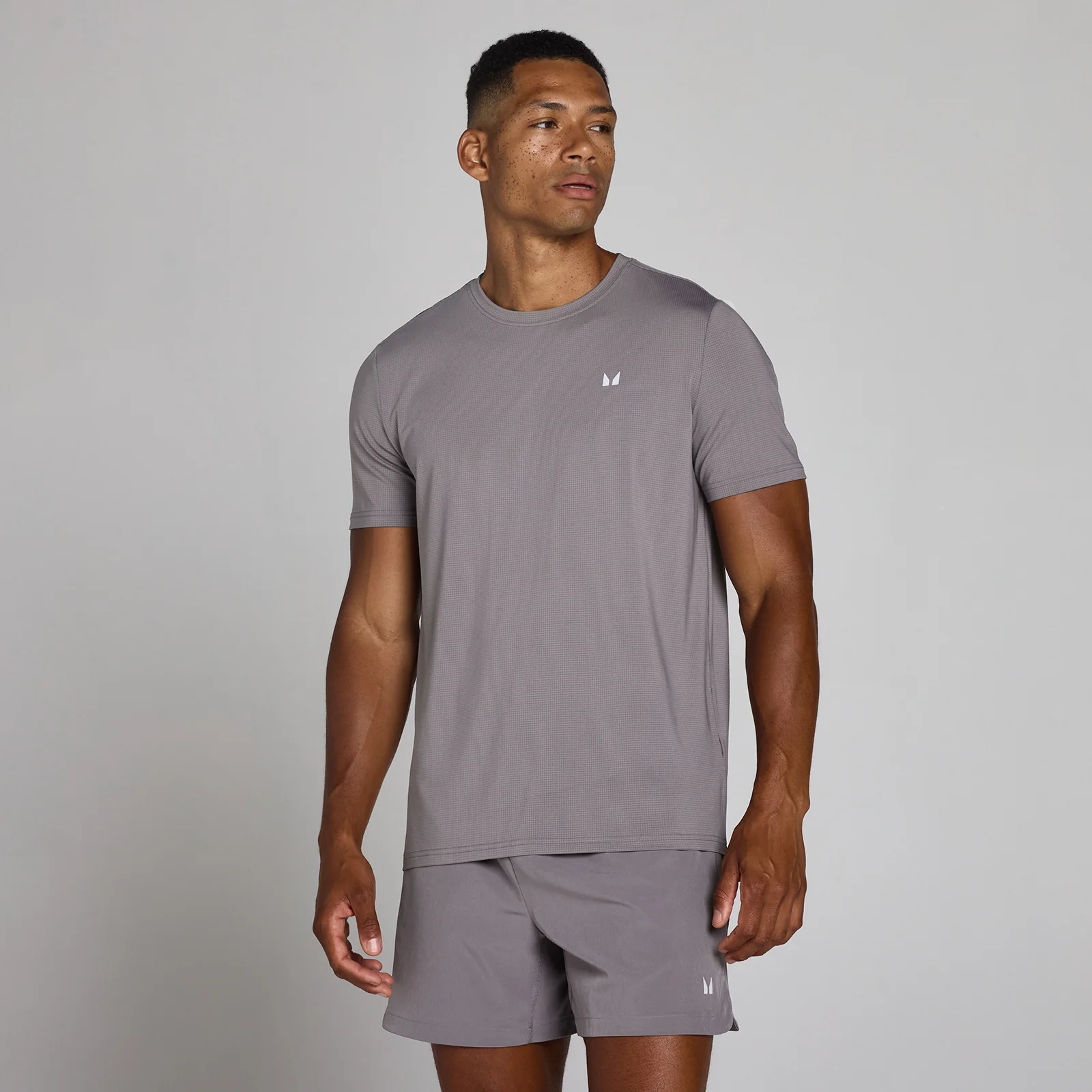 MP Men's Training Grid T-Shirt - Graphite - M Bilde 1