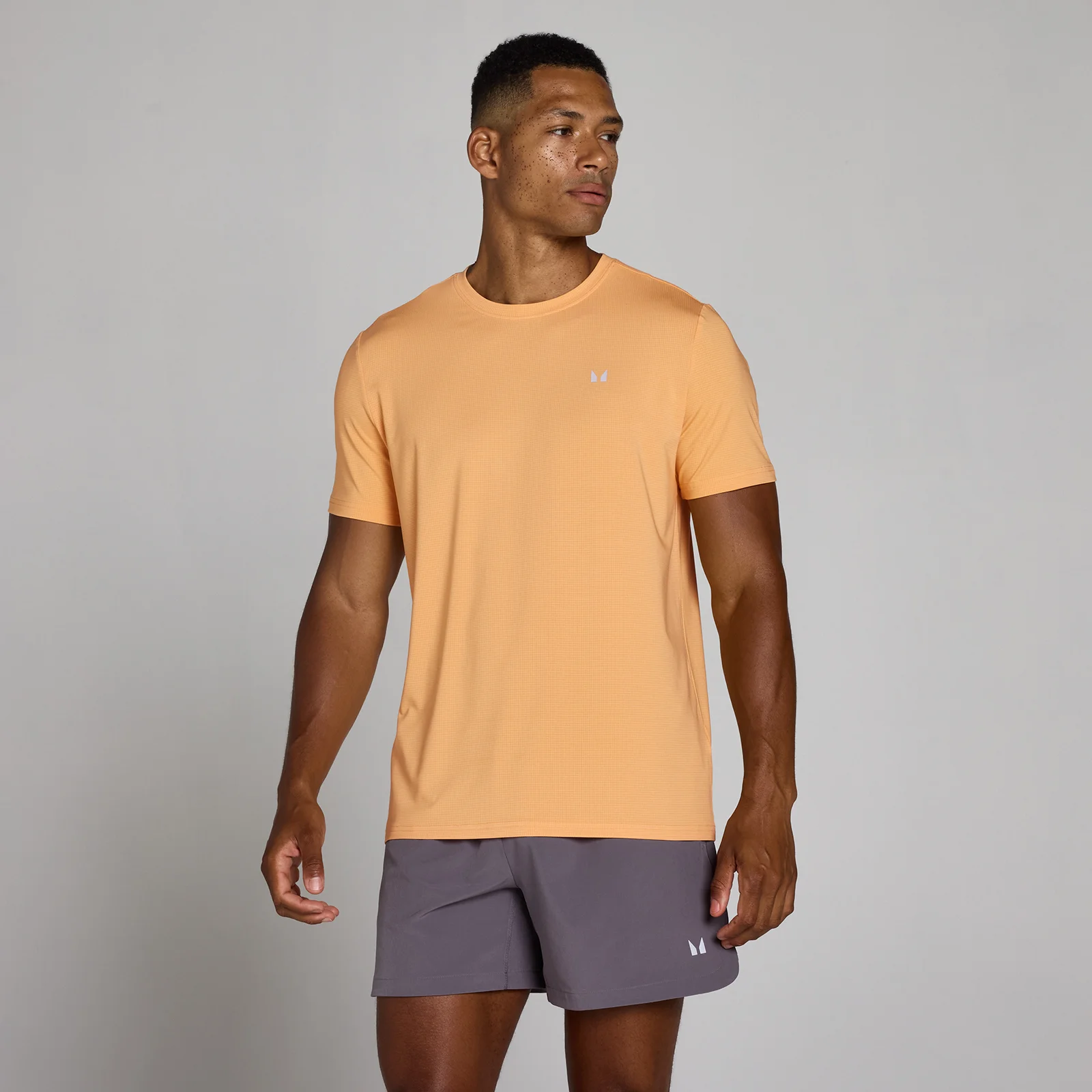 MP Men's Training Grid T-Shirt - Apricot - S Bilde 1