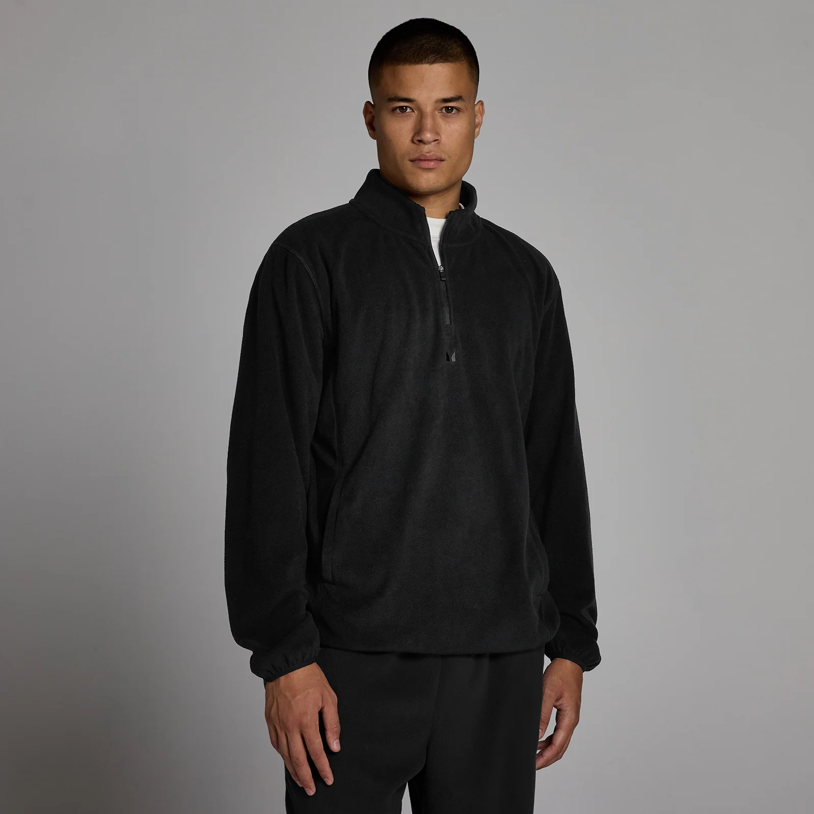 MP Men's Fleece 1/4 Zip - Black - L Bilde 1