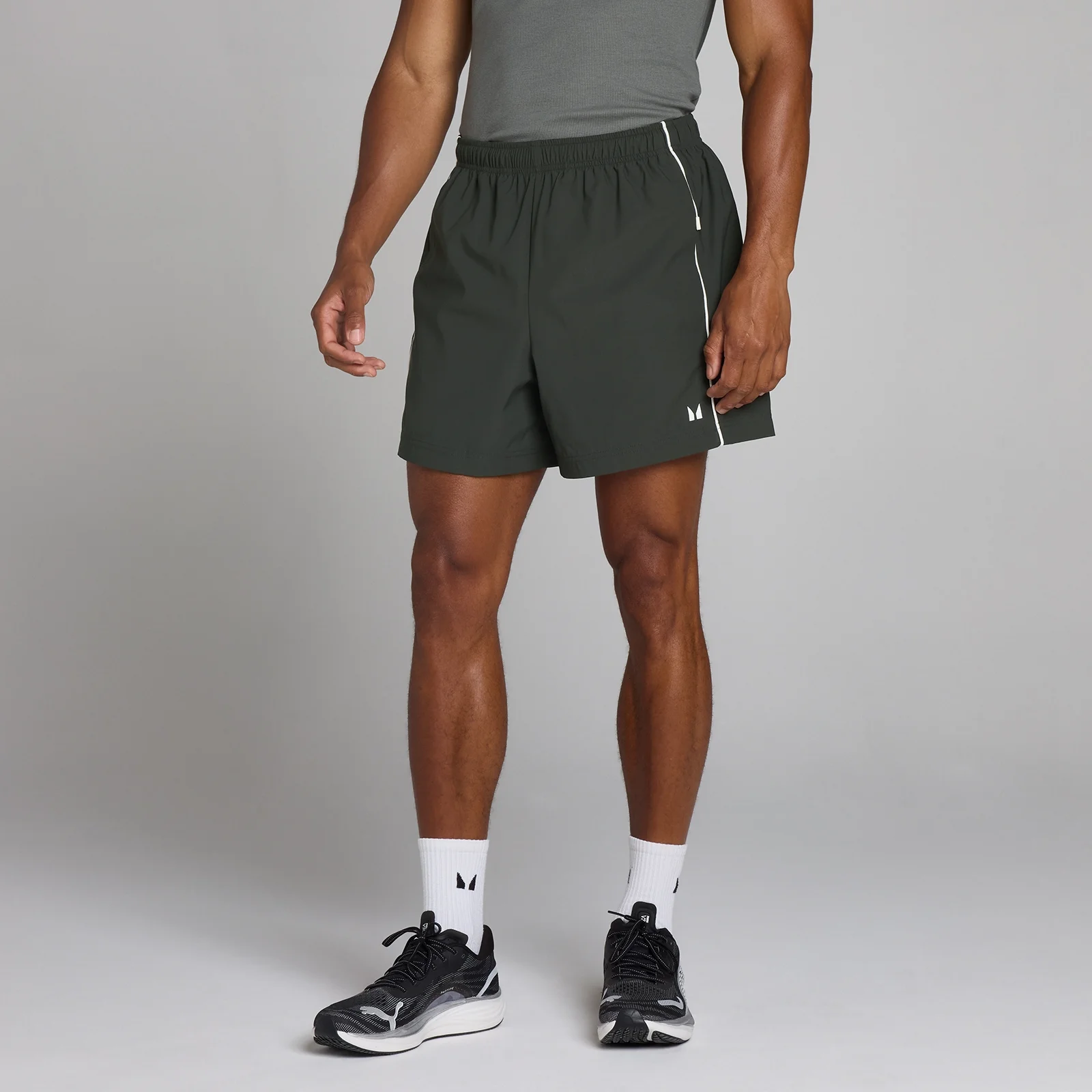 MP Men's Lift Woven Track Short - Washed Black - L Bilde 1