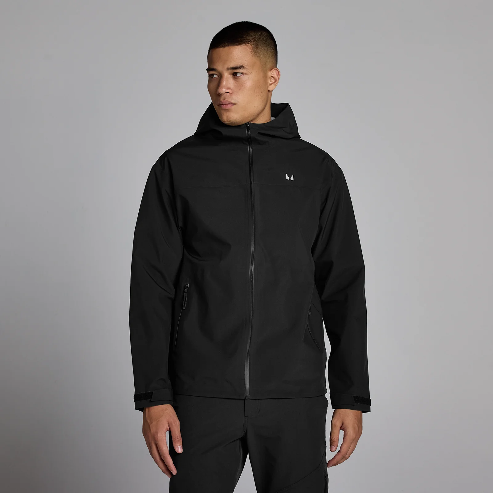 MP Men's Commute Waterproof Jacket - Black - XS Bilde 1