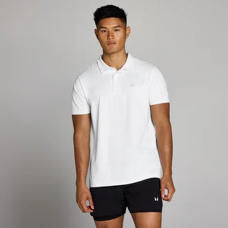 MP Men's Training Polo Shirt - White