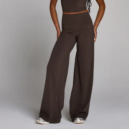 MP Women's Tempo Tall Wide Leg Leggings - Cocoa