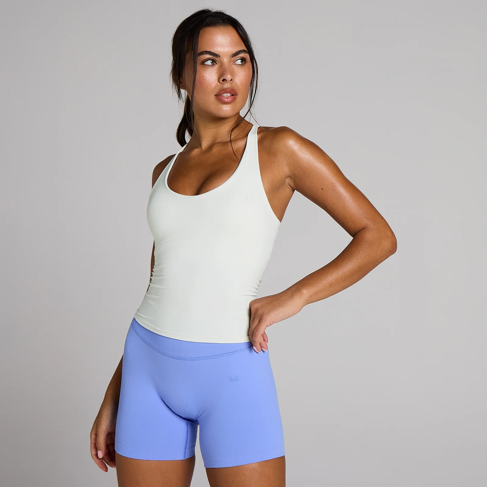 MP Women's Tempo Twist Back Vest - Optic White - XS Bilde 1