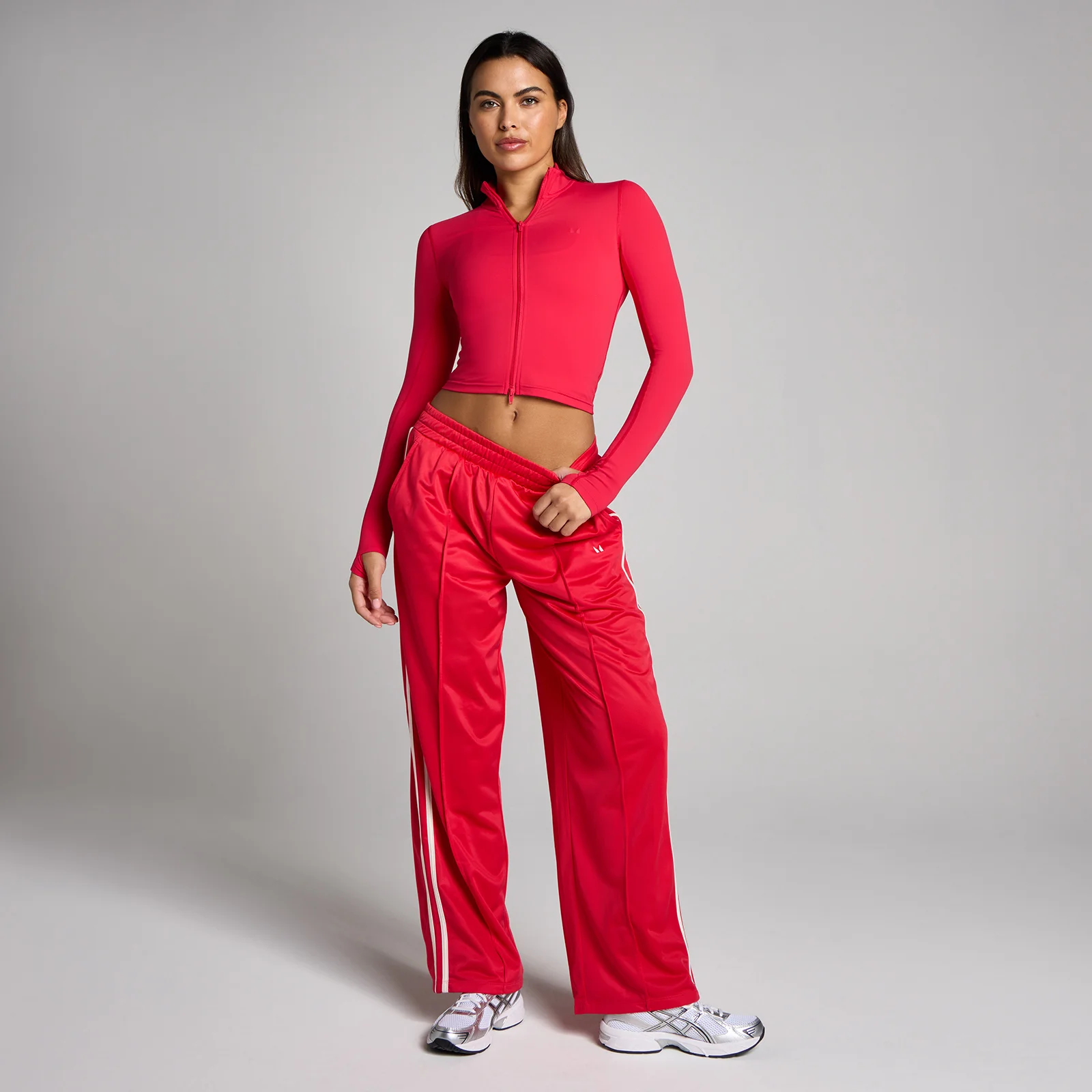 MP Women's Tempo Cropped Jacket - Chilli - L Bilde 3